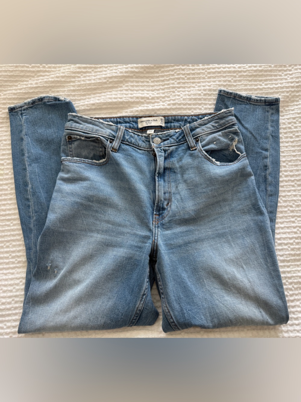Abercrombie & Fitch Curve Love Skinny High Rise